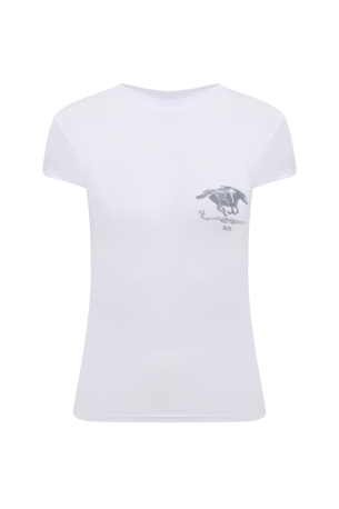 Slim-fit T-shirt Асе FORBIDDEN RELICS білий