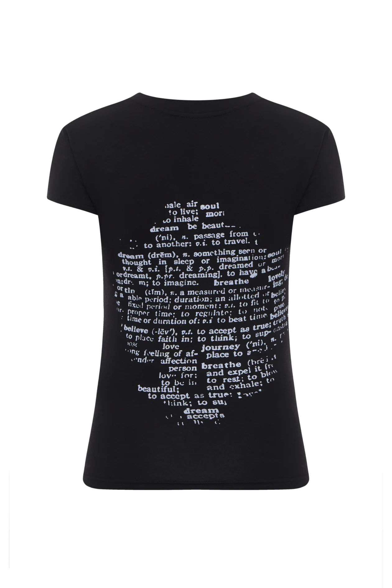 Slim-fit T-shirt Асе FORBIDDEN RELICS чорний
