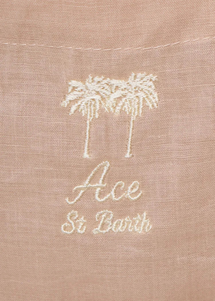 Сорочка La Plage de St.Barth Бежева