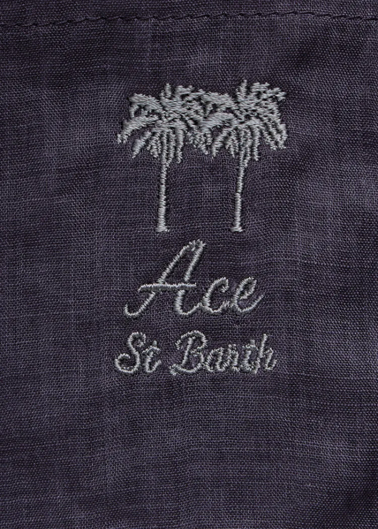 Сорочка La Plage de St.Barth Наві Блу