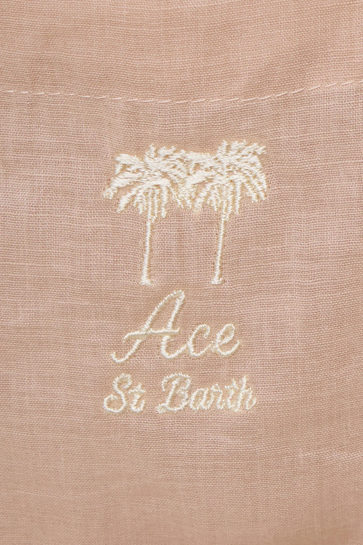 Сорочка La Plage de St.Barth beige