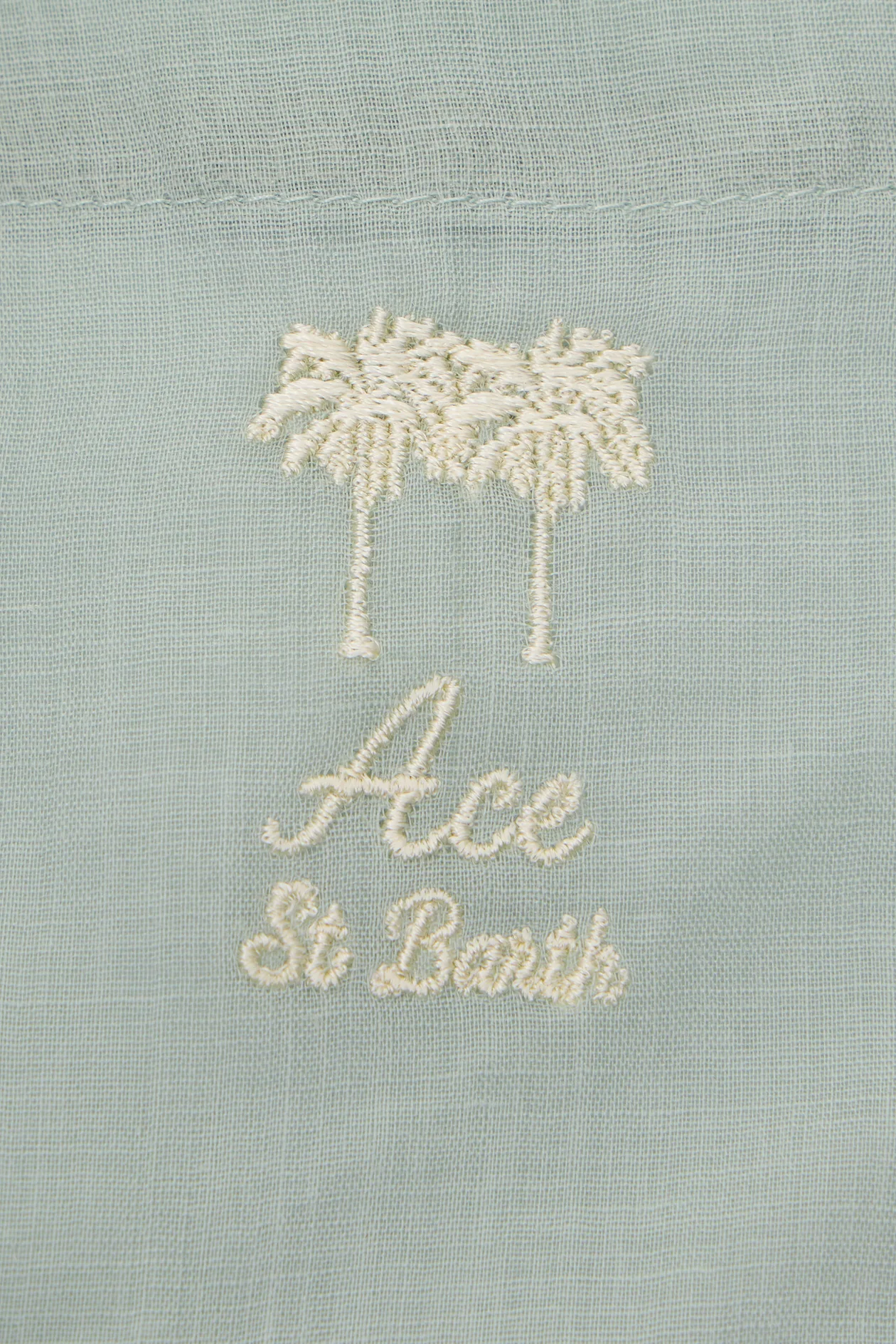 Сорочка La Plage de St.Barth olive