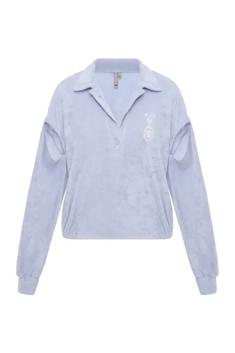 Terry Forbidden Relics Polo Light Blue